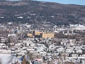 Blick auf Baie-Saint-Paul