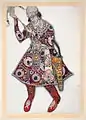 Léon Bakst: Entwurf für Iwan Zarewitsch