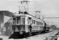 Ein Elektrozug beim Rangieren 1933 auf der Linie Baku&nbsp;– Sabunçu