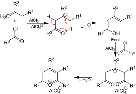 Reaktionsmechanismus der Balaban-Reaktion