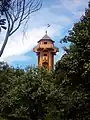 Aussichtsturm zwischen Révfülöp und Kővágóörs