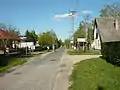 Radweg bei Balatonfenyves