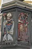 Ambrosius (links) und Hieronymus (rechts)