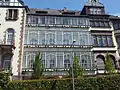 Verglaster Balkon im späten 19.&nbsp;Jahrhundert, Wiesbaden