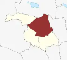 Lage des Ballerup Sogn in der Ballerup Kommune