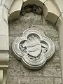 Wappen in der Schlosswand