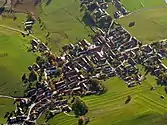 Aidling von oben aus dem Ballon (Oktober 2012)