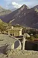 Blick von Baltit zum Fort Altit