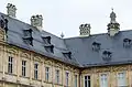 Zierschornsteine als barocke Kleinarchitekturen, Neue Residenz Bamberg