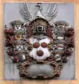 Wappen von Reinhard Anton von Eyb am Domberg in Bamberg