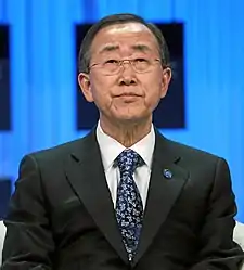 Ban Ki-Moon (in Davos 2011)