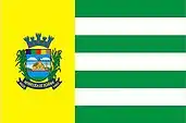 Flagge von Aparecida de Goiânia