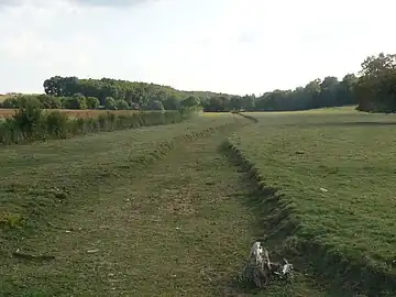 Flussbett des Bandiats bei Rivières