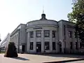 Von 1937 bis 1938 erbautes Bankgebäude in Mažeikiai