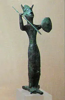 Archaische Kriegerplastik (12. Jh. v. Chr.)