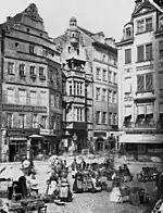 Barthels Hof, vom Markt aus gesehen (vor dem Umbau)