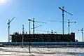 Die Baustelle im März 2014