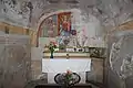 Fresken in der Kirche Madonna di San Sebastiano