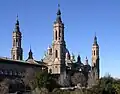 Detailansicht der Kirche