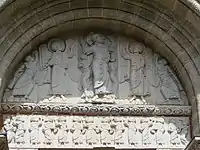 Toulouse, St. Sernin, Porte Miègeville, um 1115