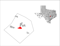 Lage in Texas