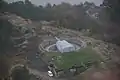 Erhaltene Küstenbatterie bei Kristiansand