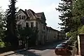 Die denkmalgeschützte Straßenfront