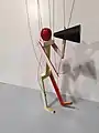 Nachbau der Marionette „Der Ausrufer“ (2015), Original von 1923