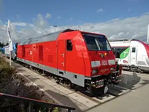 245 003 auf der InnoTrans 2012 in Berlin