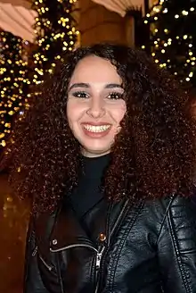 Baya Medhaffar beim César Revelations Dinner am 11. Januar 2016, spielt Farah