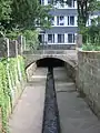 Bachbett nördlich der Wilhelminenstraße