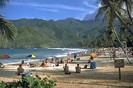Playa Grande, der Strand von Choroni