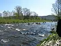 Beginn des Unterlaufs bei Rosières