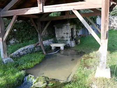 Das Lavoir von Beaussac