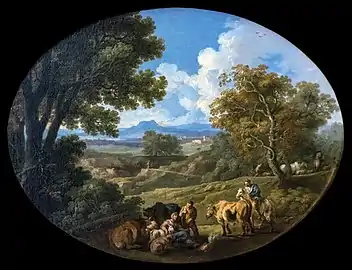 Andrea Locatelli,Landschaft.
