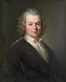 Pierre Ernou,Porträt eines Mannes.