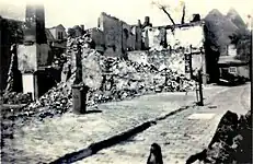 Beckergrube; Nr.&nbsp;28 nach dem Bombenangriff 1942