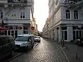 Blick vom Neuen Pferdemarkt zur Beckstraße