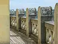 Balustrade an der Befreiungshalle Kelheim