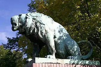 Rechter Burgtorlöwe1913; Lübeck