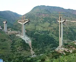 Beipanjiang-Brücke (Shuipan Expressway)水盘高速北盘江大桥