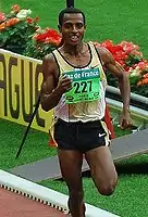 Kenenisa Bekele – mit Gold über 10.000 und Bronze über 5000&nbsp;Meter am Beginn einer großen&nbsp;Karriere