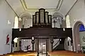 Empore mit der Breidenfeld-Orgel
