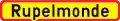 F43: Ortshinweistafel