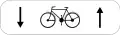 M4: Radfahrer im Gegenverkehr