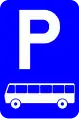 E9d: Parken nur für Kraftomnibusse