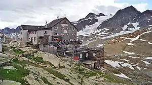 Schutzhütte "Schöne Aussicht" Blickrichtung Ost.