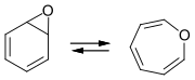 Chemisches Gleichgewicht zwischen Benzoloxid und Oxepin und Benzoloxid