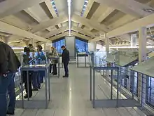 Teilinnenansicht der Dokumentation Obersalzberg (oberes Stockwerk)