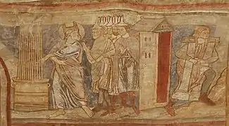 Moses mit Stammesältesten, Samson